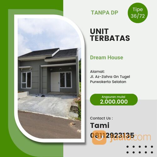 Rumah di Griya Satria Bukit Nirwana Baru Murah dan Bagus Purwokerto Selatan