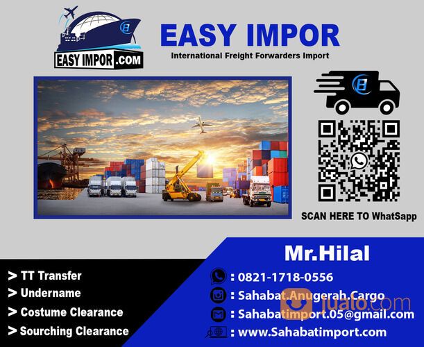 SPECIALIST JASA IMPORT RESMI & DOOR TO DOOR | EASY IMPOR : 082117180556
