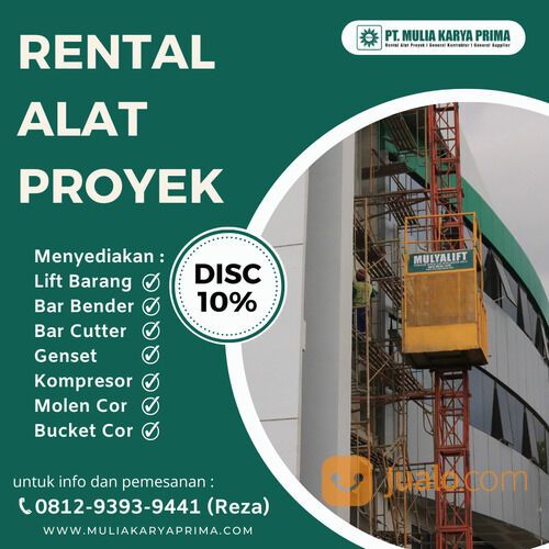 Sewa Lift Material Banjarnegara, Lift Barang, Lift Alimak, Sewa Hoist.