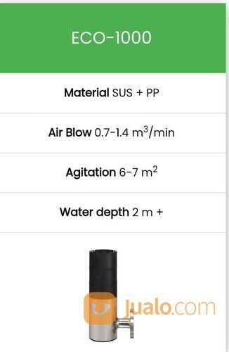 Ecorator Diffuser IPAL WWTP STP no clogging
