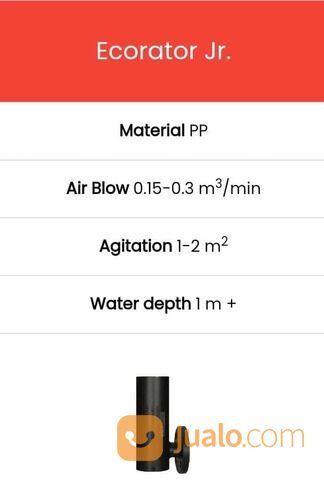 Ecorator Diffuser IPAL WWTP STP no clogging