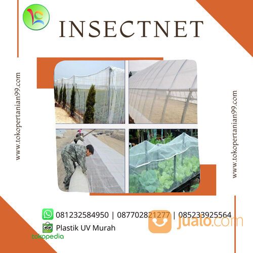 Insect Net Tanaman Warna Hijau & Putih Harga Murah