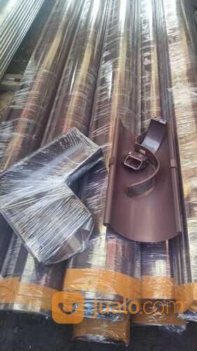 PEMASANGAN TALANG AIR HUJAN, BAHAN METAL BERWARNA, BANDUNG