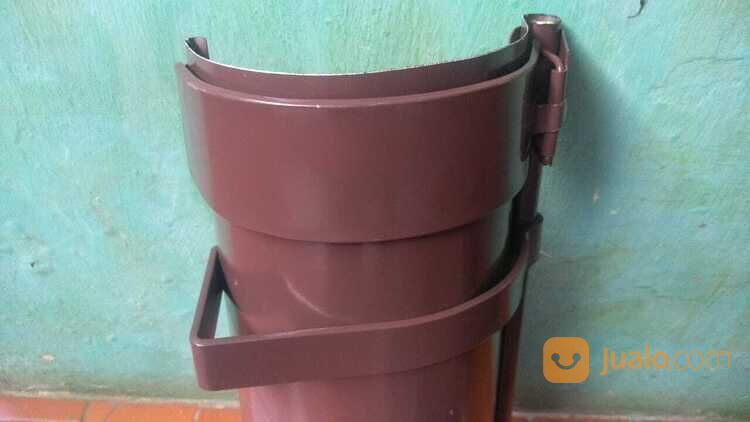 PEMASANGAN TALANG AIR HUJAN, BAHAN METAL BERWARNA, BANDUNG