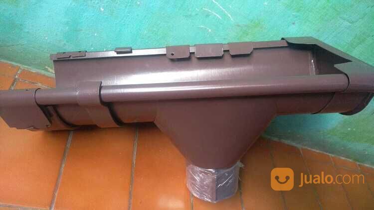 PEMASANGAN TALANG AIR HUJAN, BAHAN METAL BERWARNA, BANDUNG