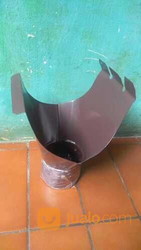 PEMASANGAN TALANG AIR HUJAN, BAHAN METAL BERWARNA, BANDUNG
