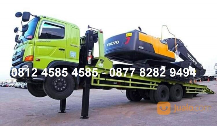 Harga Truk Angkut Alat Berat Excavator Truck Selfloader Tronton Fuso