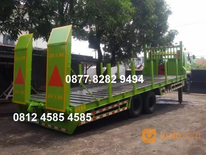 Harga Truk Angkut Alat Berat Excavator Truck Selfloader Tronton Fuso