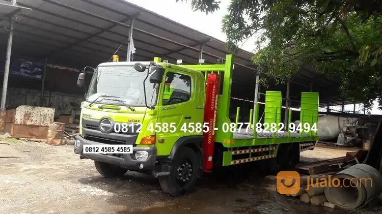 Harga Truk Angkut Alat Berat Excavator Truck Selfloader Tronton Fuso
