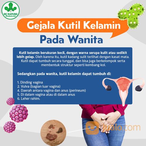Paket Obat Kutil Kelamin Paling Ampuh Aman Untuk Pria / Wanita - Murah Herbal De Nature
