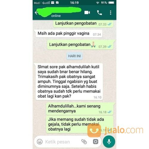 Paket Obat Kutil Kelamin Paling Ampuh Aman Untuk Pria / Wanita - Murah Herbal De Nature