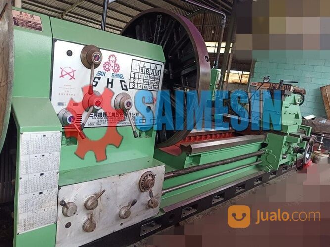 MESIN BUBUT BEKAS SHG San Shing TAIWAN