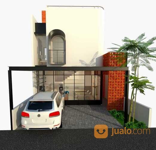 Rumah masa kini dengan gaya santorini