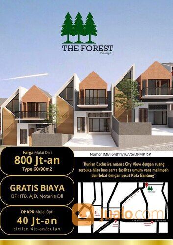 Rumah Strategis Jatihandap Cicaheum dengan Pemandangan Alam dan Cityview