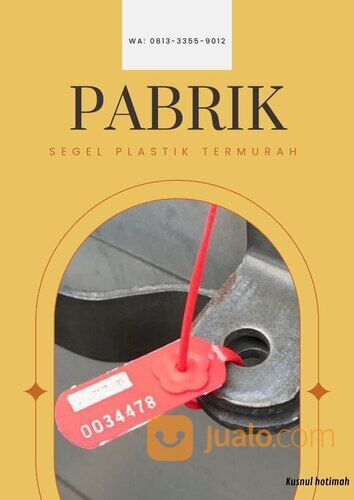 Toko Segel Pengunci, Segel Plastik, Segel ATM, Di Batam, WA: 0813-3355-9012