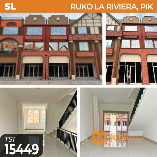 (TSI/15449) Ruko La Riviera, PIK, 4x12 m², 3 Lt, HGB