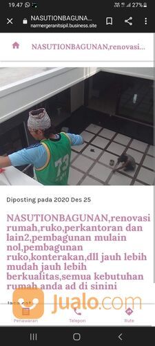 Renovasi rumah nasution bagunan