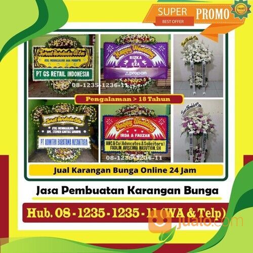TERBESAR. WA 08-1235-1236-11 Perusahaan Papan Bunga di Sukolilo