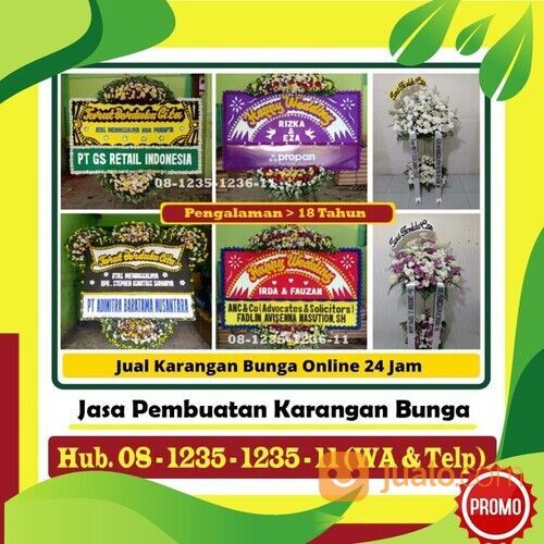 TERBESAR. WA 08-1235-1236-11 Perusahaan Papan Bunga di Sukolilo
