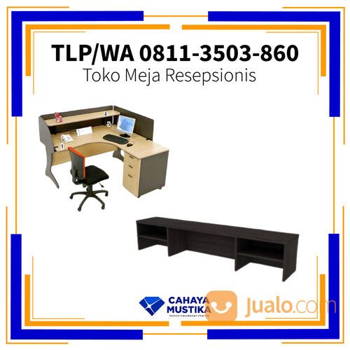 HP/WA : 081-1350-3860 - Toko Meja Resepsionis Minimalis Modern di Pasuruan