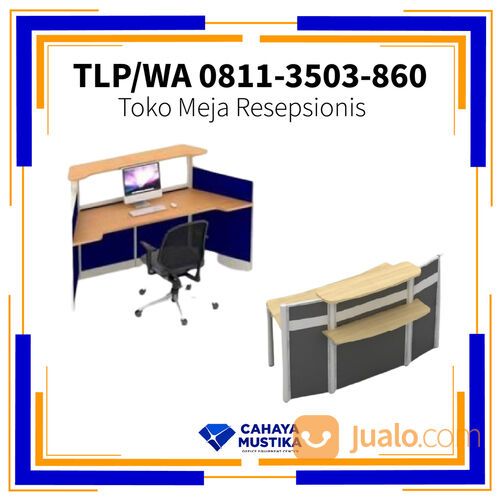 HP/WA : 081-1350-3860 - Toko Meja Resepsionis Minimalis Modern di Pasuruan