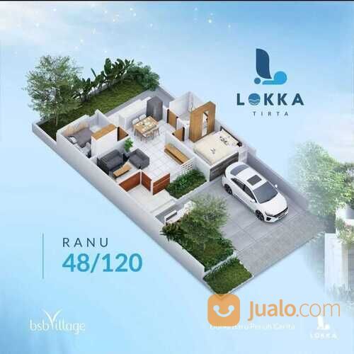 Rumah Eksklusif Lokka Tirta BSB Village Semarang Free BPHTB AJB