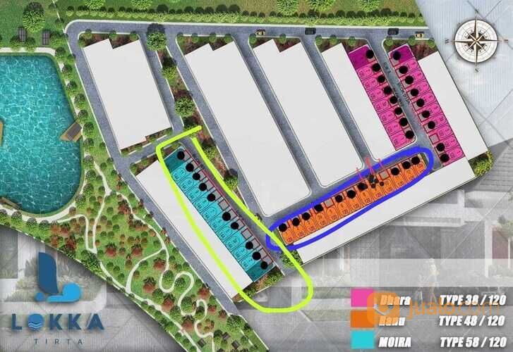 Rumah Eksklusif Lokka Tirta BSB Village Semarang Free BPHTB AJB