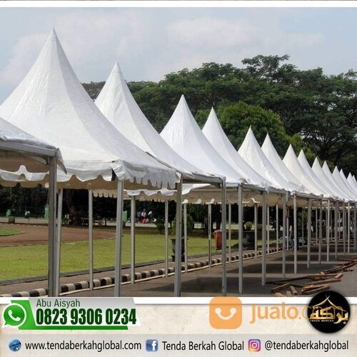 Tenda Sarnafil 5x5 Pinrang , Tenda Kerucut Pinrang Murah | 082393060234
