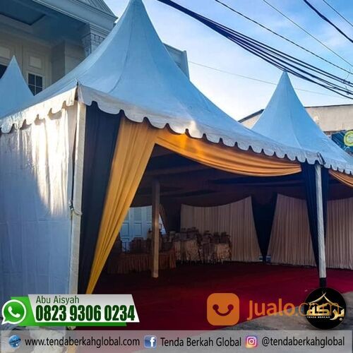 Tenda Sarnafil 5x5 Toraja , Tenda Kerucut Toraja Murah | 082393060234