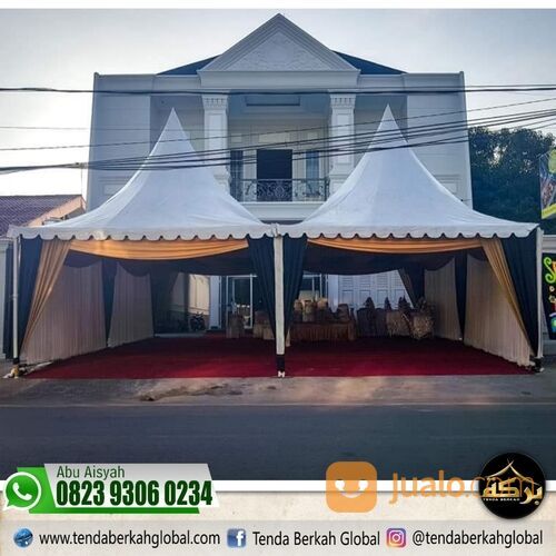 Tenda Sarnafil 5x5 Toraja , Tenda Kerucut Toraja Murah | 082393060234