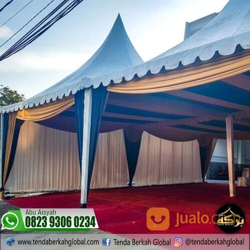 Tenda Sarnafil 5x5 Toraja , Tenda Kerucut Toraja Murah | 082393060234