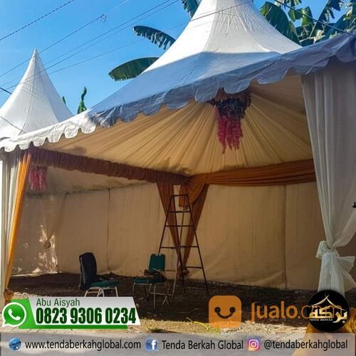 Tenda Sarnafil 5x5 Toraja , Tenda Kerucut Toraja Murah | 082393060234