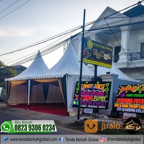 Tenda Sarnafil 5x5 Toraja , Tenda Kerucut Toraja Murah | 082393060234
