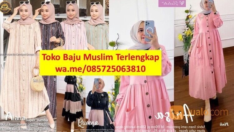 Toko Baju Muslim Murah di Jawa Timur | wa.me/085725063810