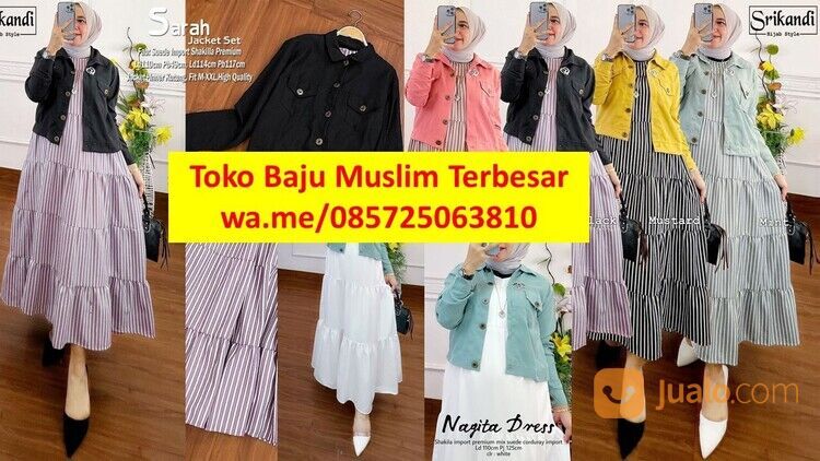 Toko Baju Muslim Murah di Jawa Timur | wa.me/085725063810