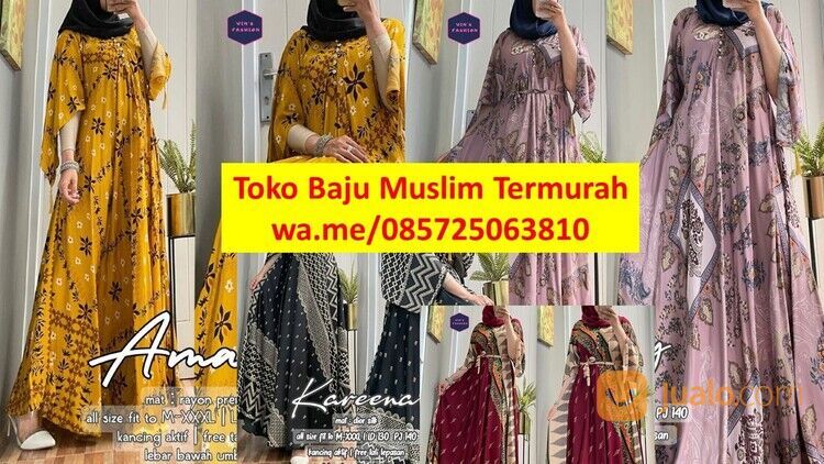 Toko Baju Muslim Murah di Jawa Timur | wa.me/085725063810