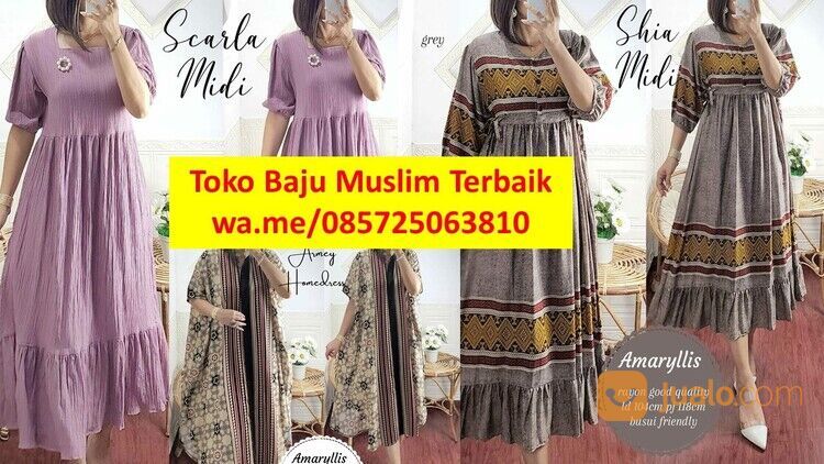 Toko Baju Muslim Murah di Jawa Timur | wa.me/085725063810