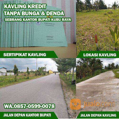 murah banget tanah kavling di pontianak