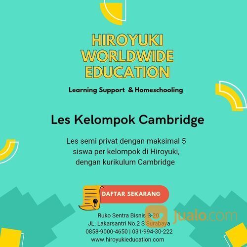 Les Kelompok Kurikulum Cambridge Surabaya