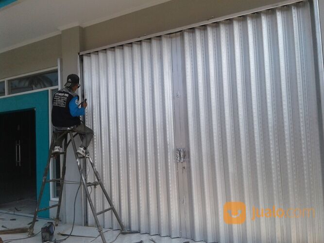 Folding gate murah bergaransi ciamis tasikmalaya jawa barat