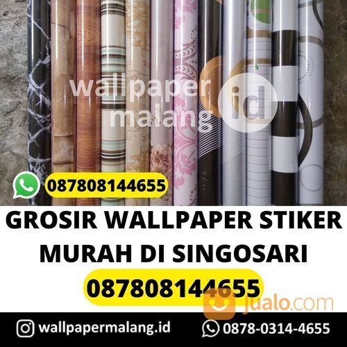 GROSIR WALLPAPER STIKER MURAH DI SINGOSARI