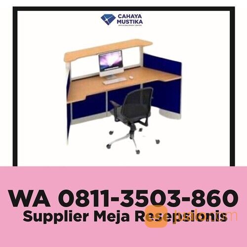 HP/WA : 081-1350-3860 - Supplier Meja Resepsionis Puskesmas Malang