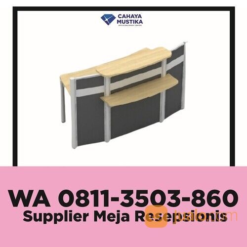 HP/WA : 081-1350-3860 - Supplier Meja Resepsionis Puskesmas Malang