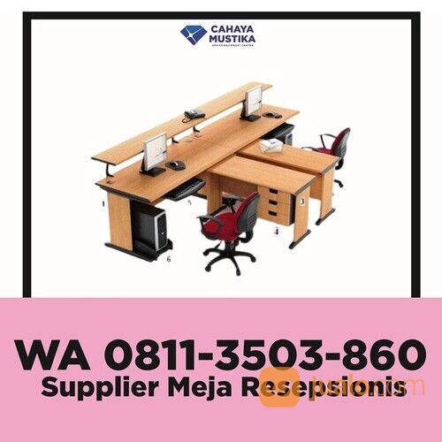 HP/WA : 081-1350-3860 - Supplier Meja Resepsionis Puskesmas Malang