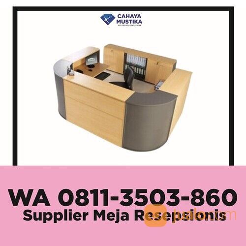 HP/WA : 081-1350-3860 - Supplier Meja Resepsionis Puskesmas Malang