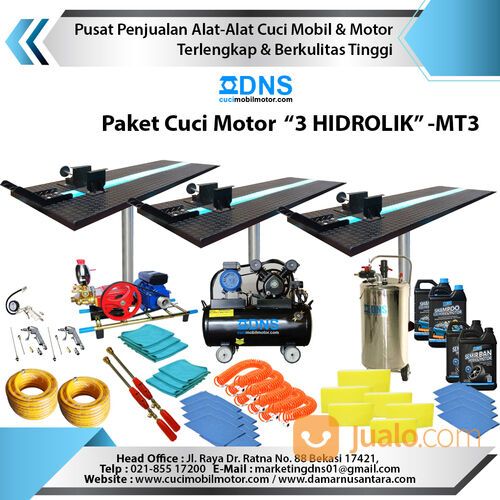 Paket Cuci Motor 3 HIDROLIK – MT3