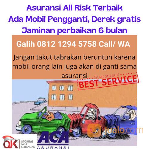 Asuransi Mobil All Risk ACA Terbaik Premi Terjangkau