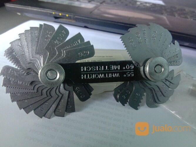 WW-MM Screw Pitch Gauge Suri Drat Mili Inchi yamacut wipro mitutoyo fujitool NSK nachi