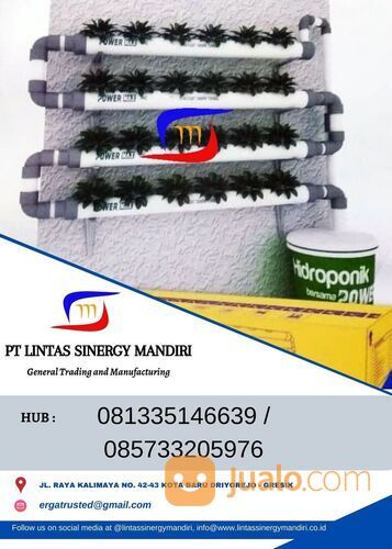 pipa hidroponik 1 set lengkap