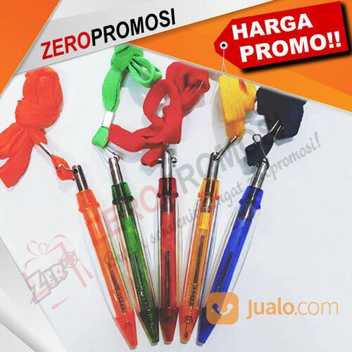 souvenir Pen Promosi Cabe Tali insert stiker